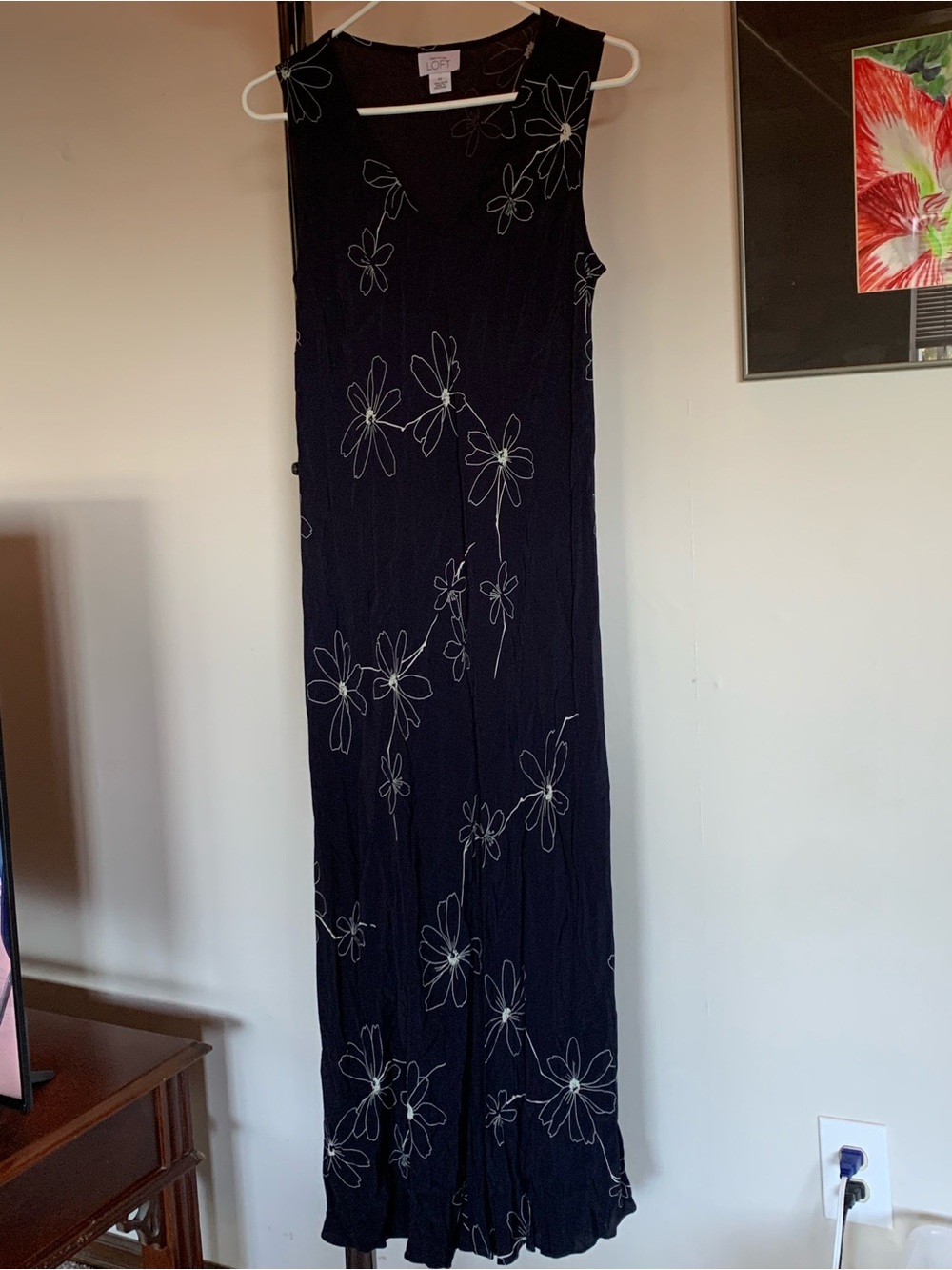 Ann Taylor Loft Navy Dress